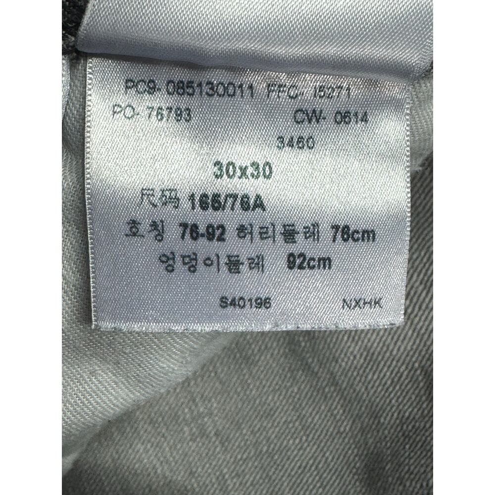 Levi's 513 Men's Slim Fit Straight Leg Gray  Jeans - Size 30x30 (30x28.5)* - Picture 5 of 5